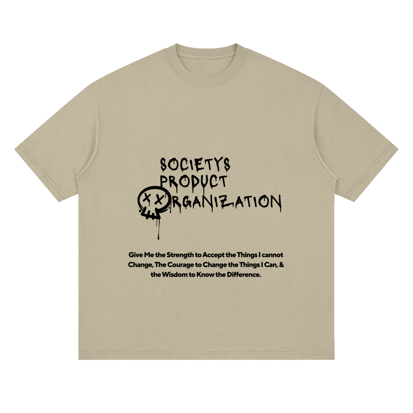 "Sobriety T" - Drop Shoulder