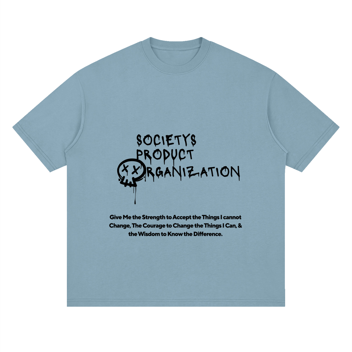 "Sobriety T" - Drop Shoulder