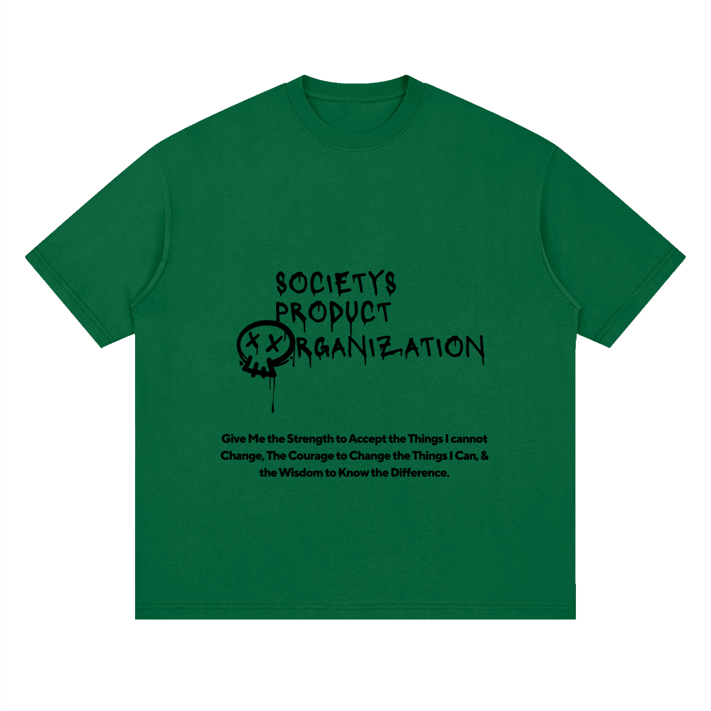 "Sobriety T" - Drop Shoulder