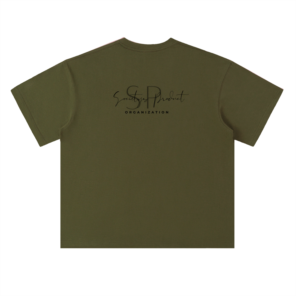 XR - Heavyweight Drop Shoulder Cotton T-Shirt