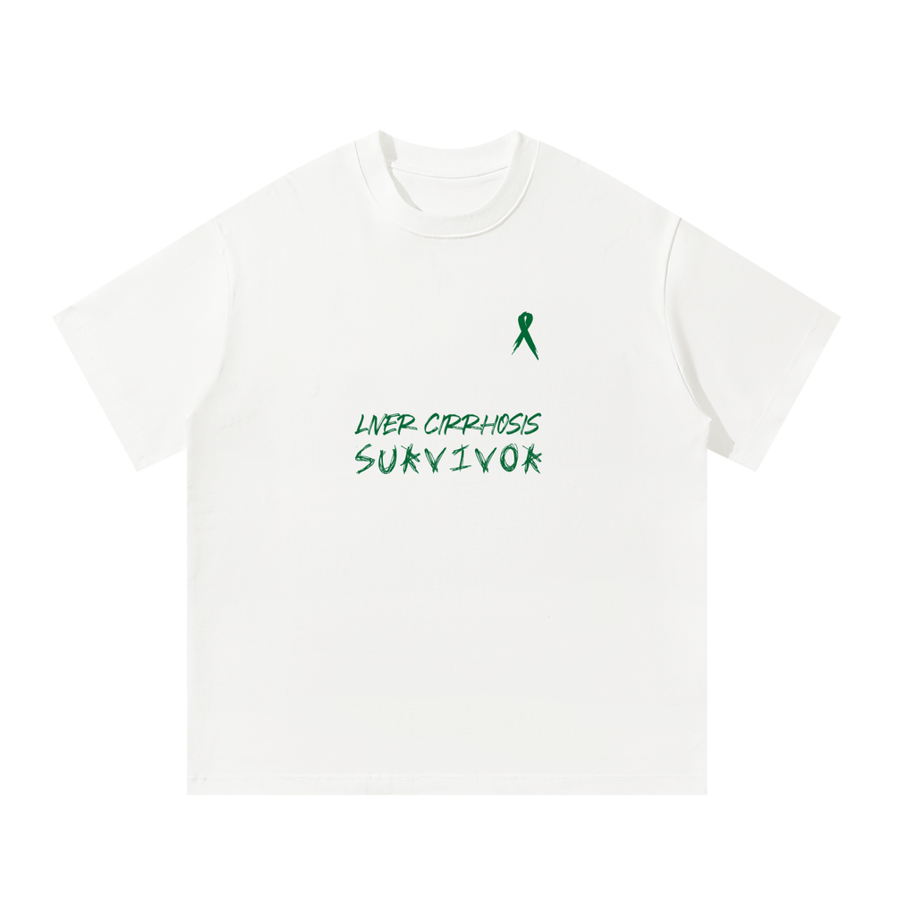"LIVER CIRRHOSIS SURVIVOR" - Unisex Oversized T-Shirt