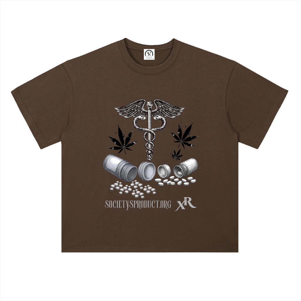 XR - Heavyweight Drop Shoulder Cotton T-Shirt