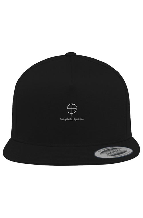 5-Panel Cotton Twill Snapback Cap