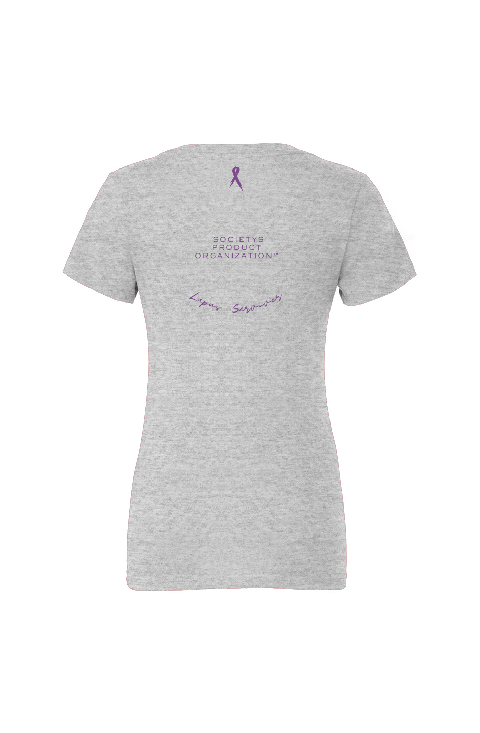 Women's Deep SPO V-Neck Purple Label