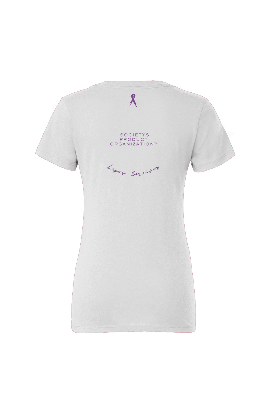 Women's Deep SPO V-Neck Purple Label