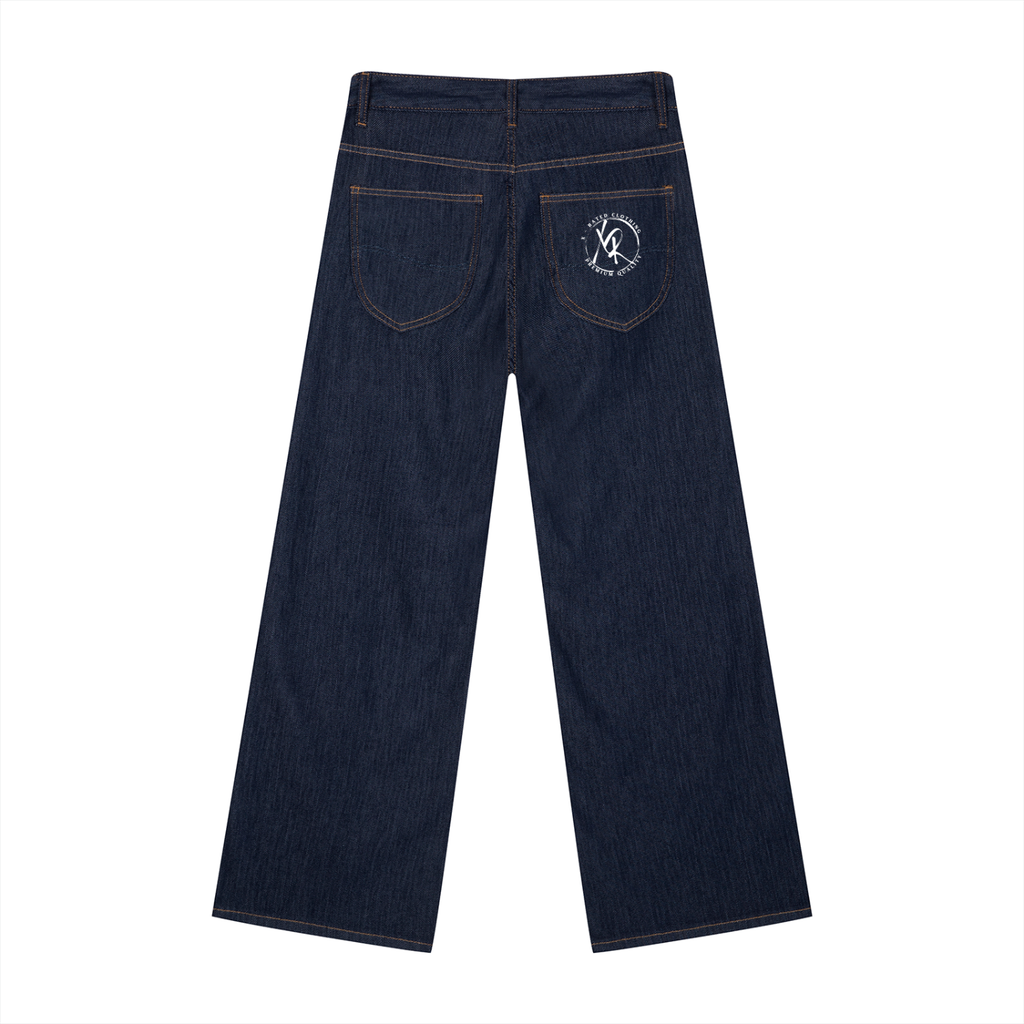 Men's Loose Fit Wide Leg Jeans