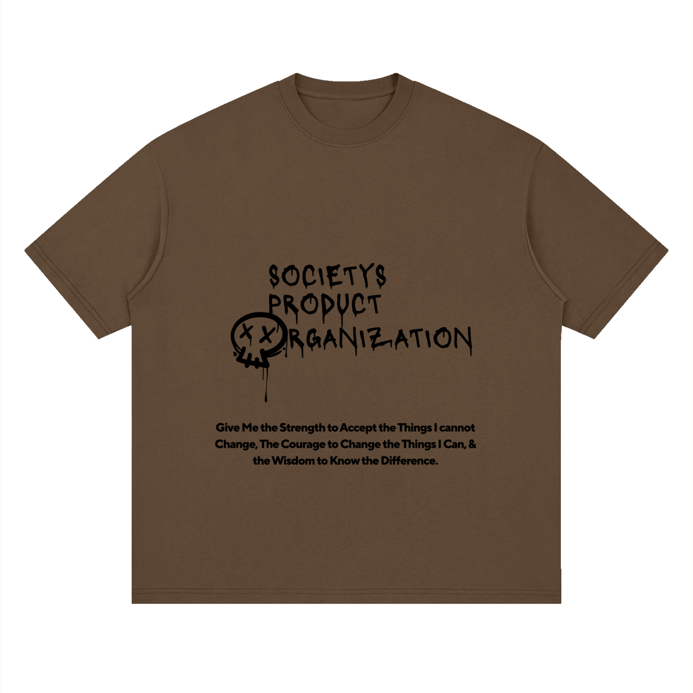 "Sobriety T" - Drop Shoulder