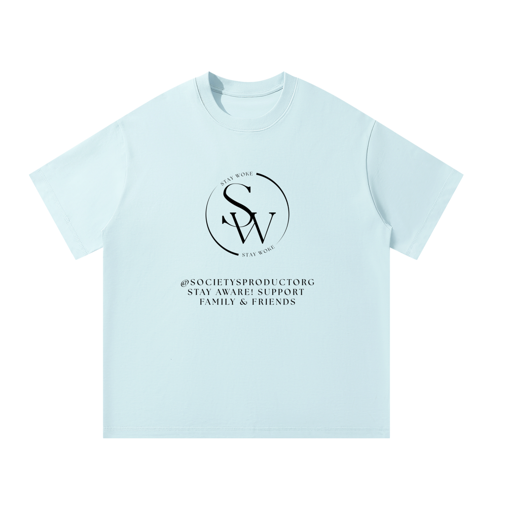 "STAY WOKE" Unisex Oversized T-Shirt
