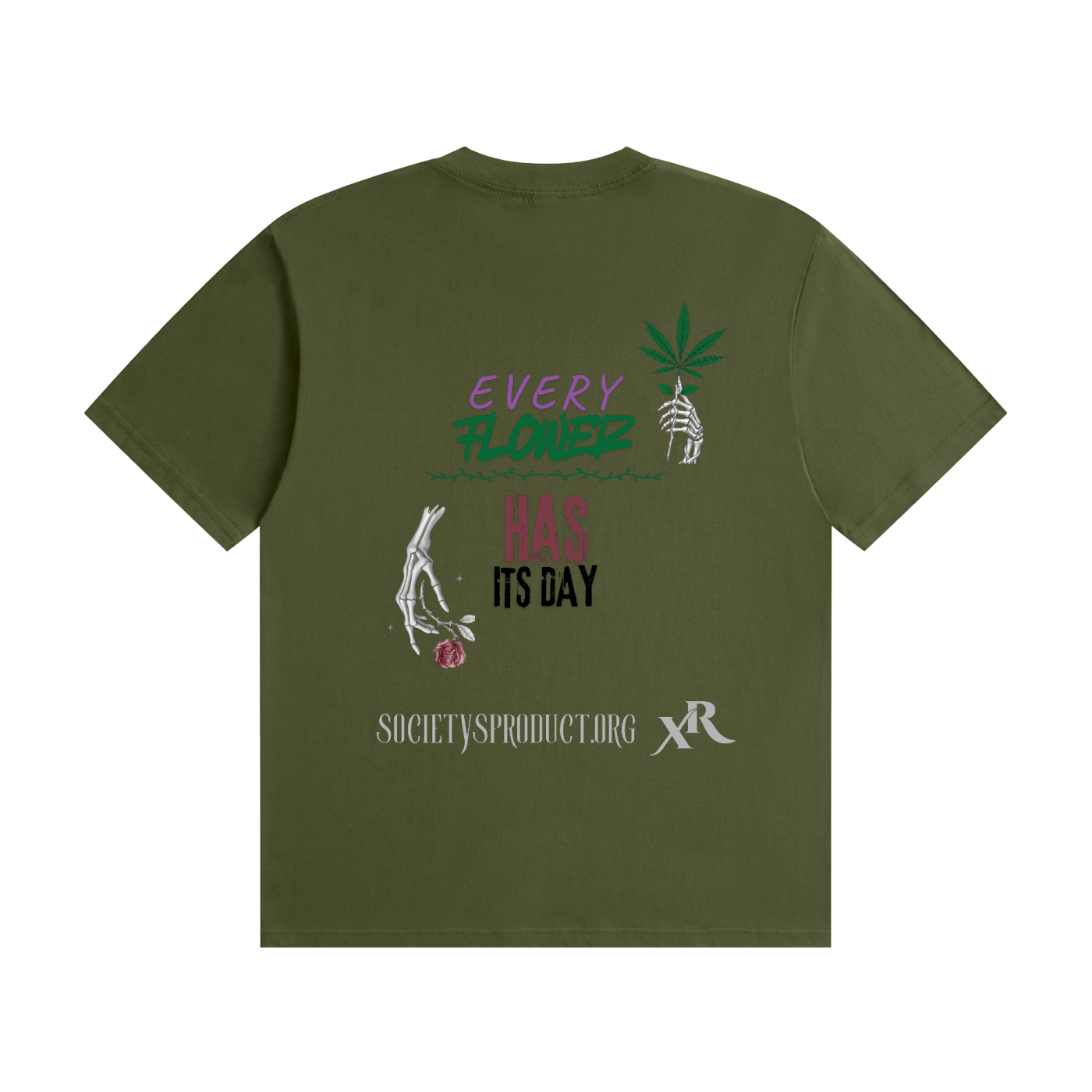 "MJ & Roses Vintage T" - Vintage Colors
