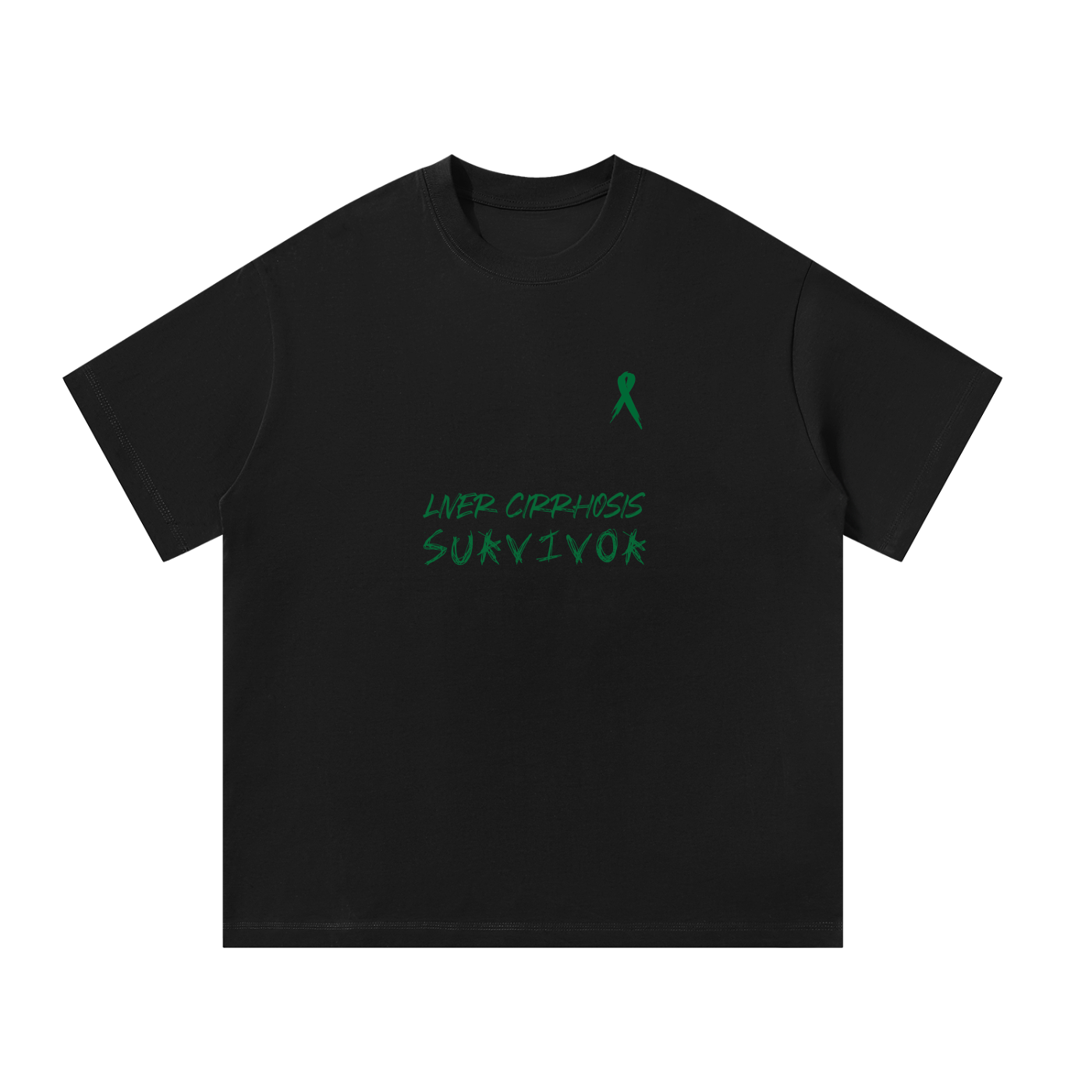 "LIVER CIRRHOSIS SURVIVOR" - Unisex Oversized T-Shirt