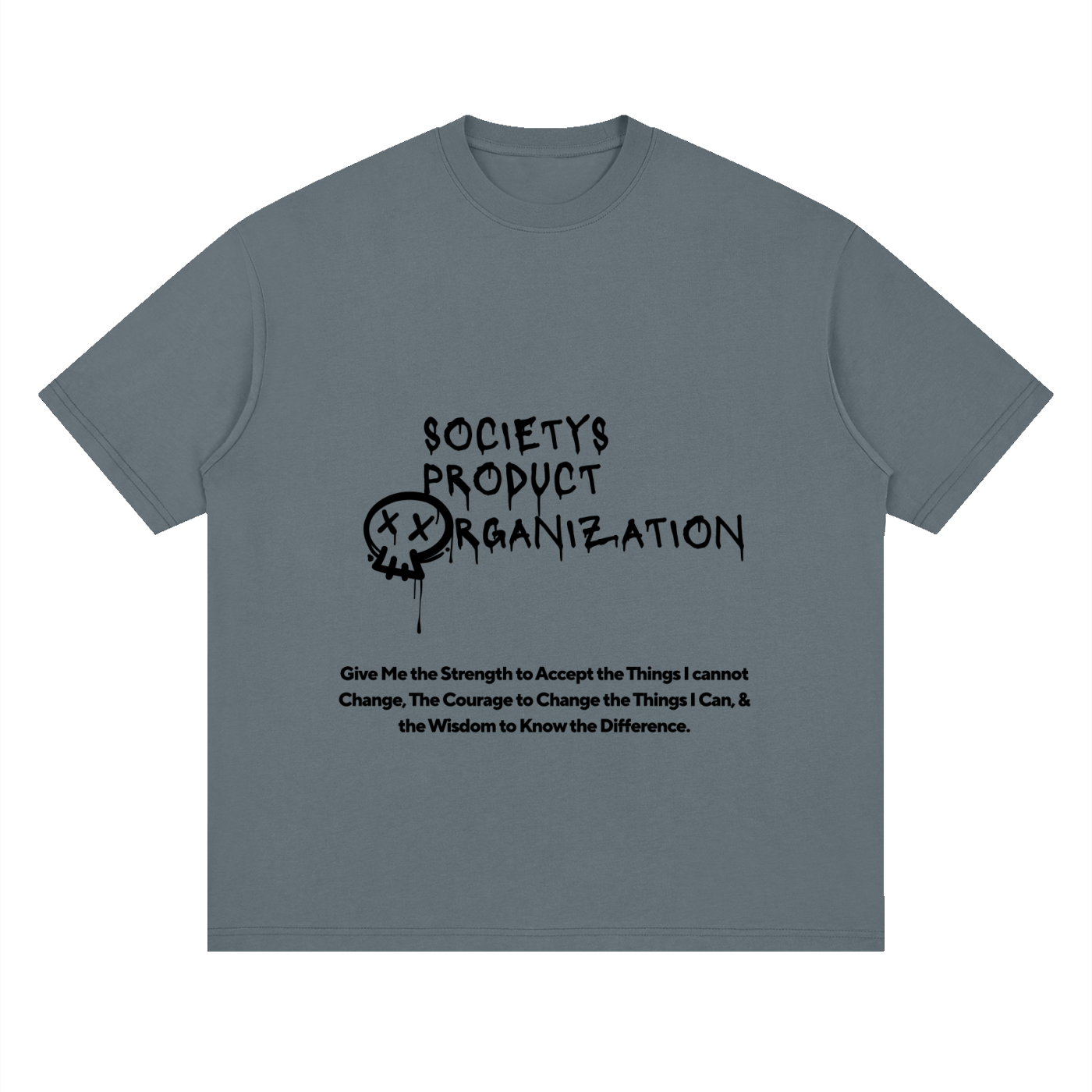 "Sobriety T" - Drop Shoulder