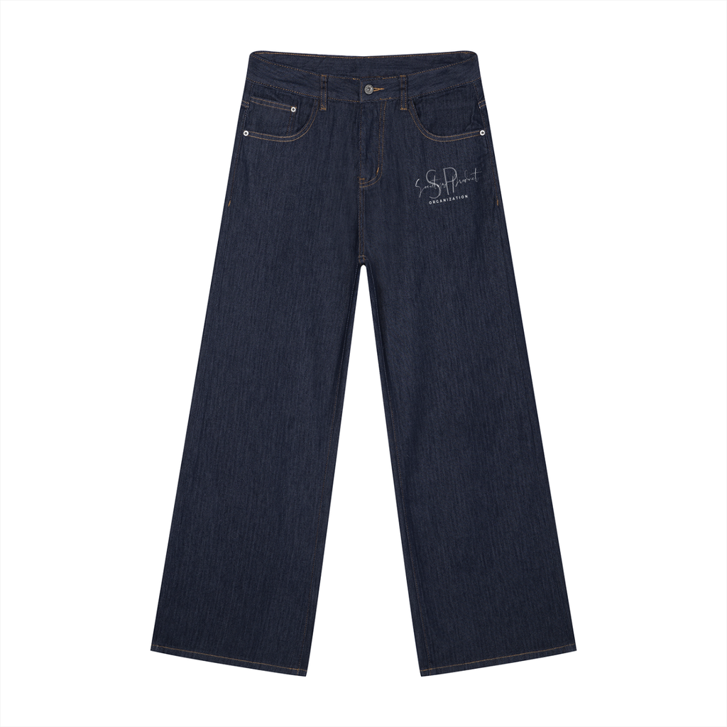 Men's Loose Fit Wide Leg Jeans