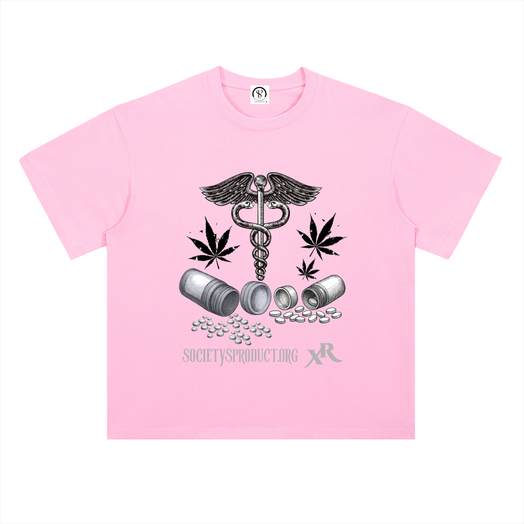 XR - Heavyweight Drop Shoulder Cotton T-Shirt