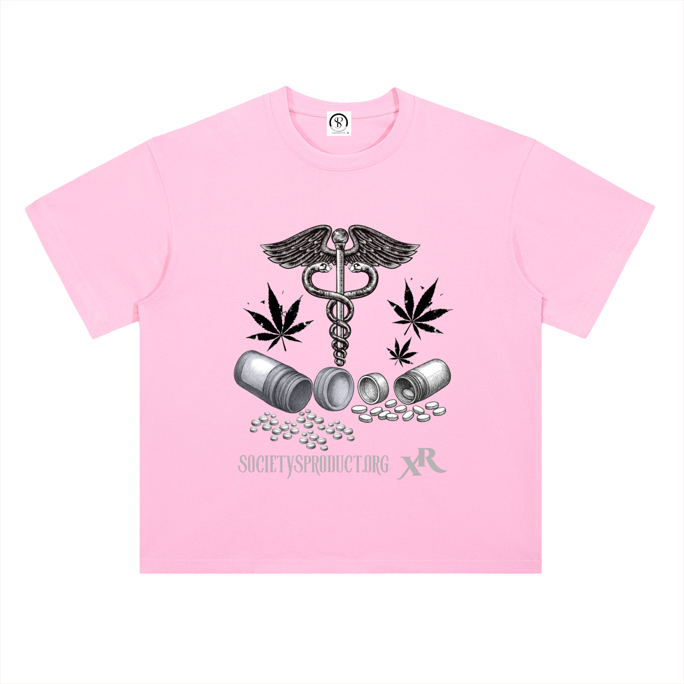 XR - Heavyweight Drop Shoulder Cotton T-Shirt