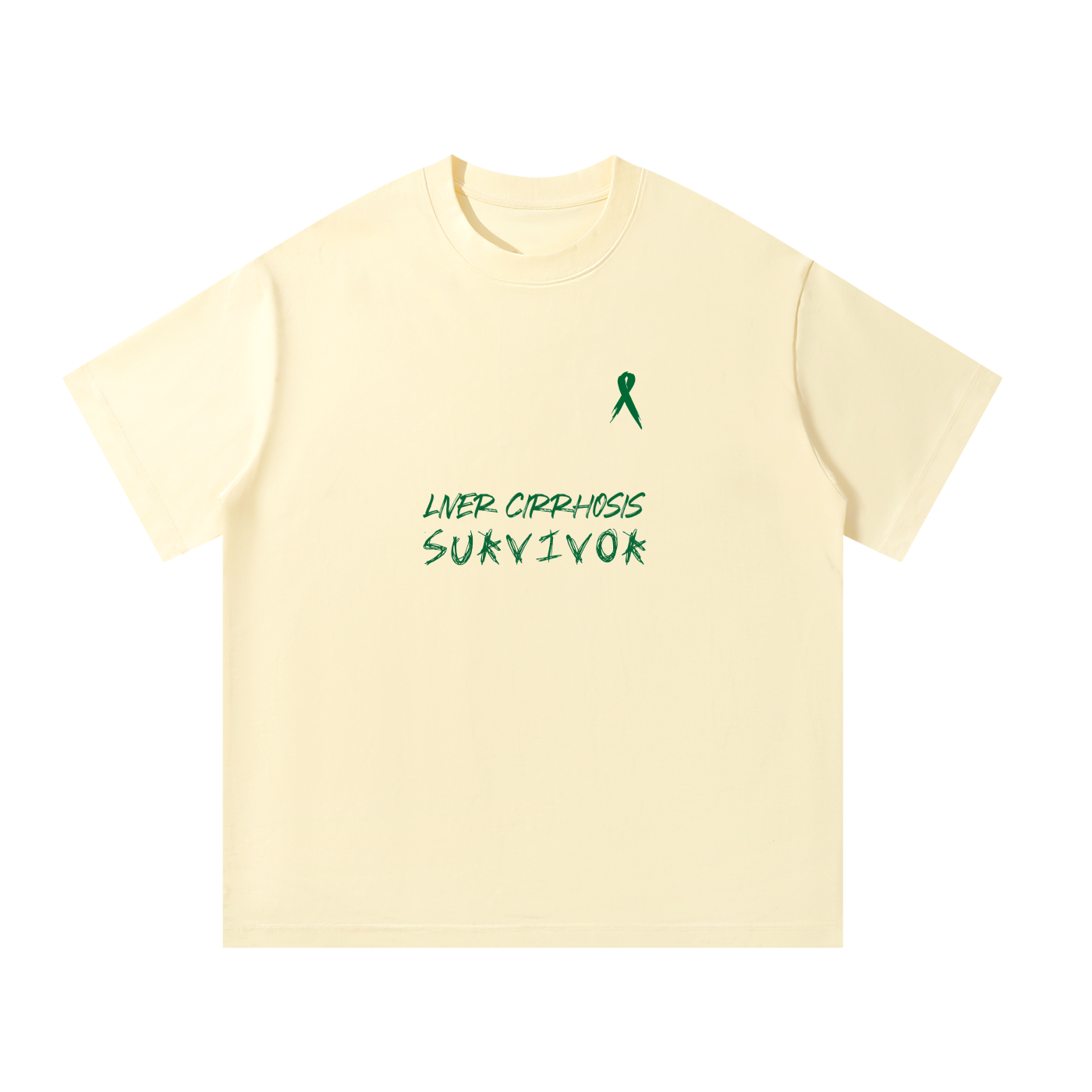 "LIVER CIRRHOSIS SURVIVOR" - Unisex Oversized T-Shirt