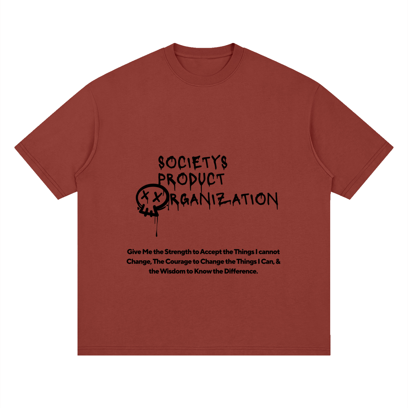 "Sobriety T" - Drop Shoulder