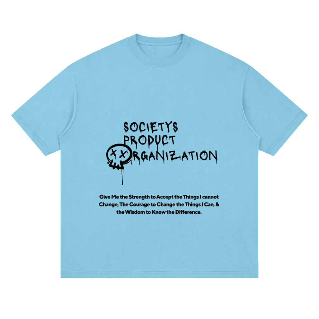 "Sobriety T" - Drop Shoulder