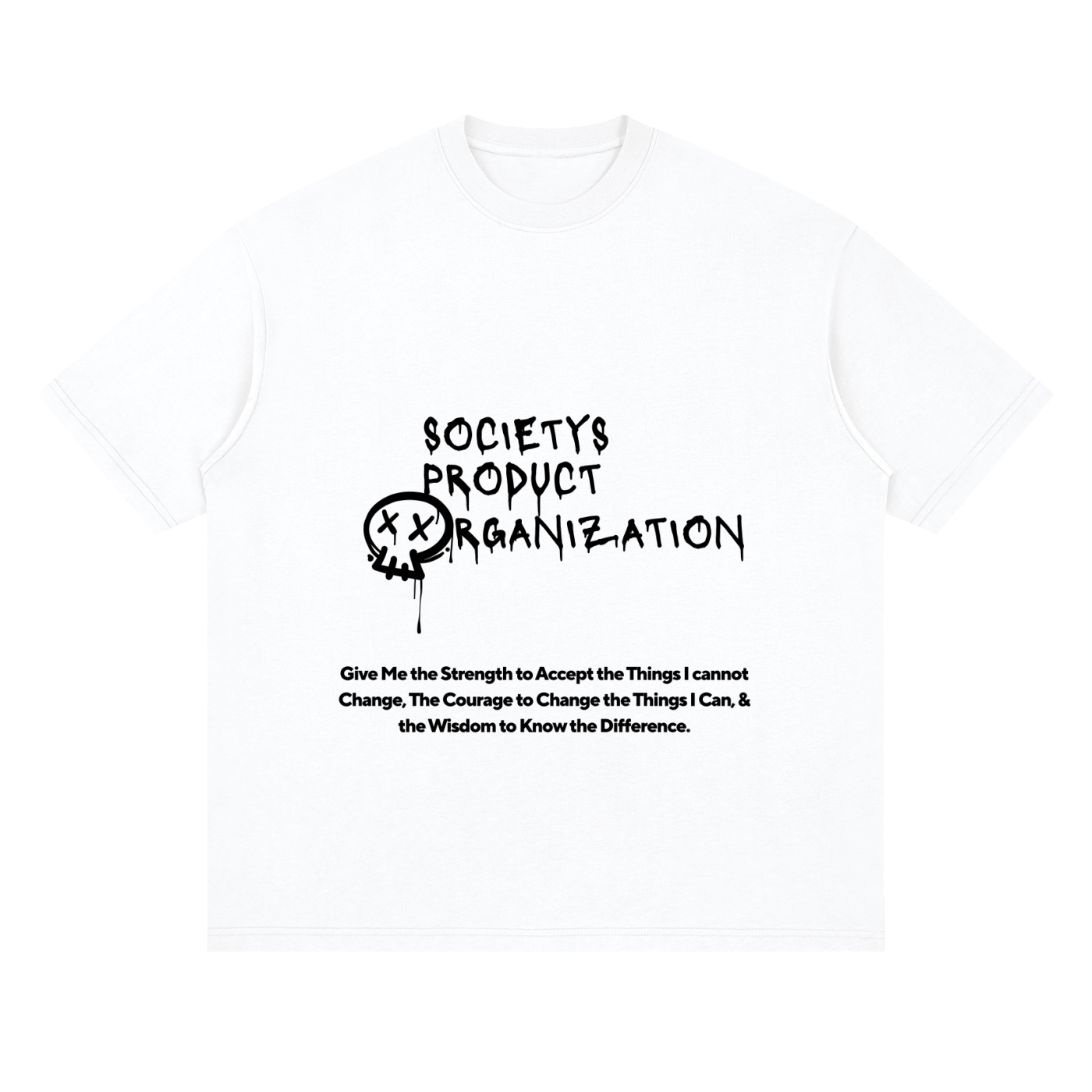 "Sobriety T" - Drop Shoulder