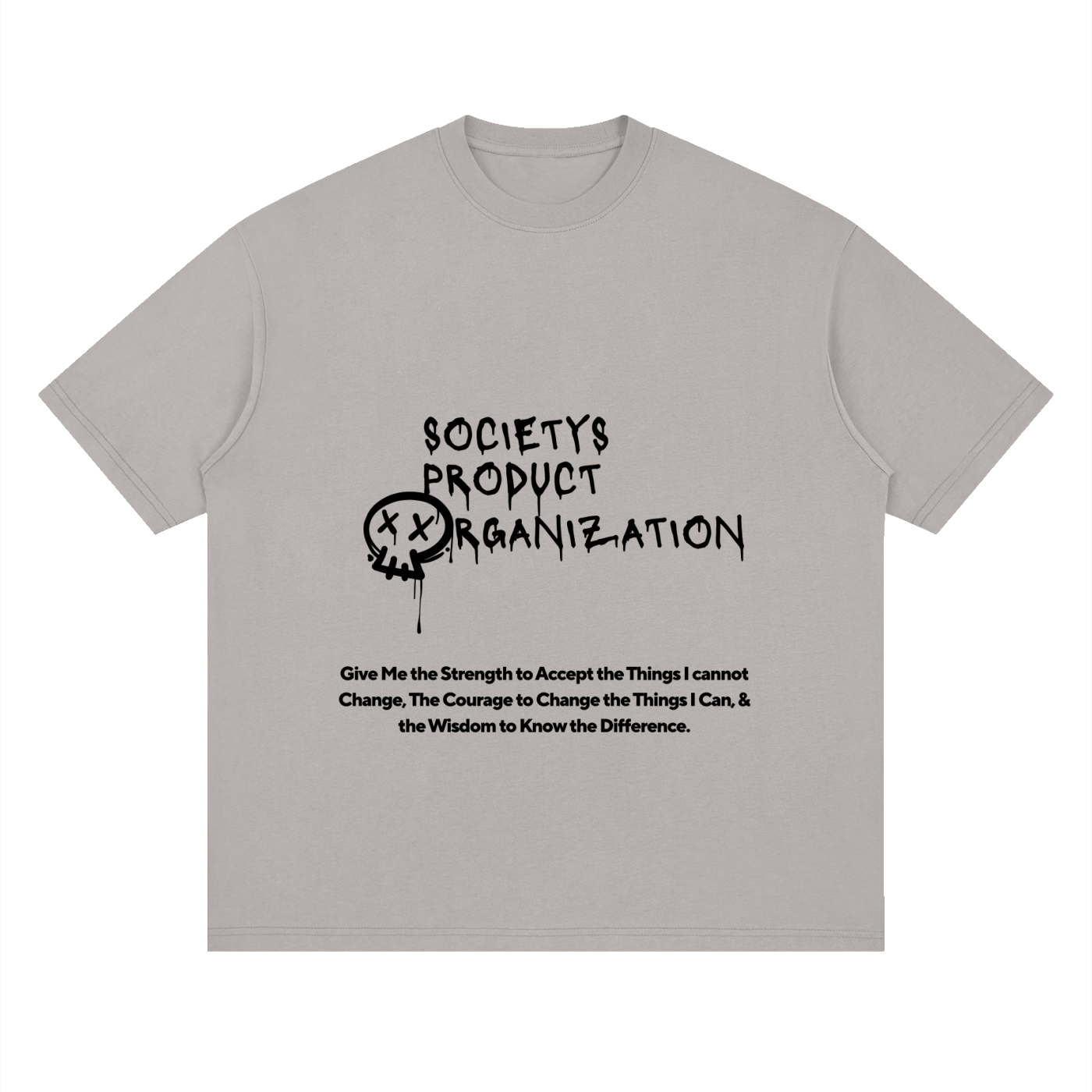 "Sobriety T" - Drop Shoulder